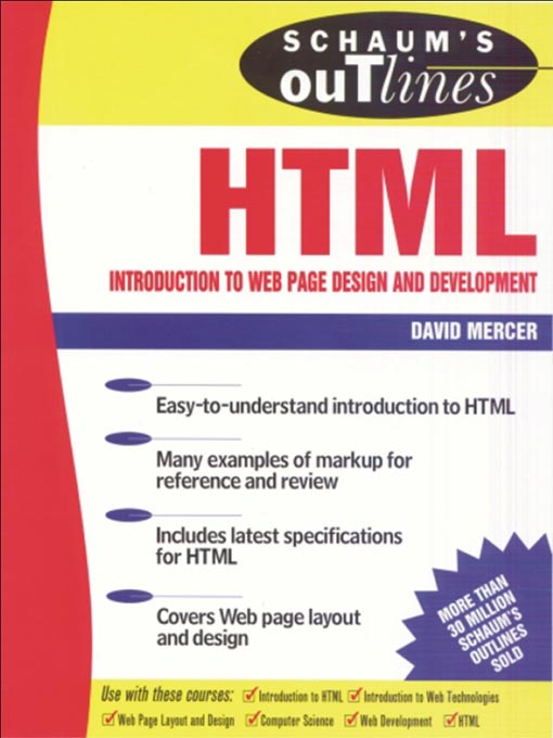 Title details for HTML by David Mercer - Available